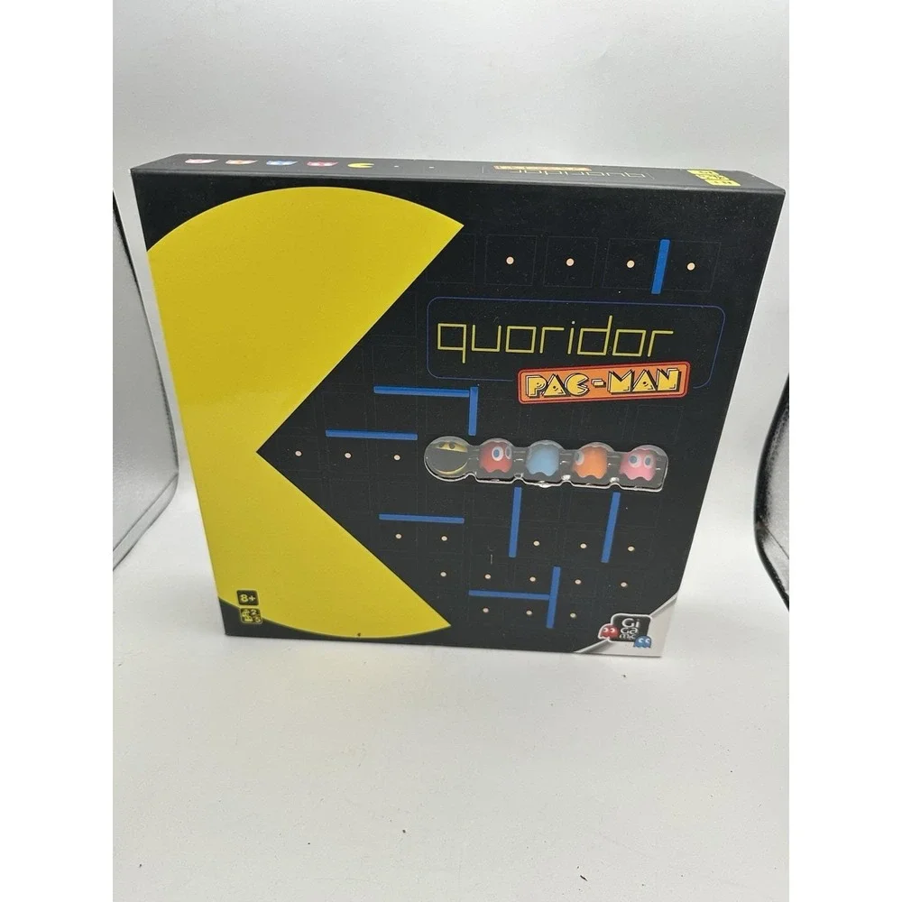 Gigamic Hachette Quoridor Pac-Man Strategy Maze Board Game Complete Family Fun